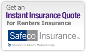 Instant Quote for Renters Insurance from Safeco Insurance